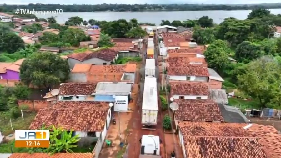 Tocantinópolis cria ‘taxa de manutenção viária’ após cidade virar rota de caminhões por queda de ponte entre TO e MA