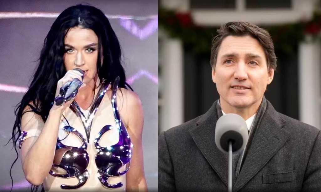 Katy Perry e Justin Trudeau jantam juntos no Canadá