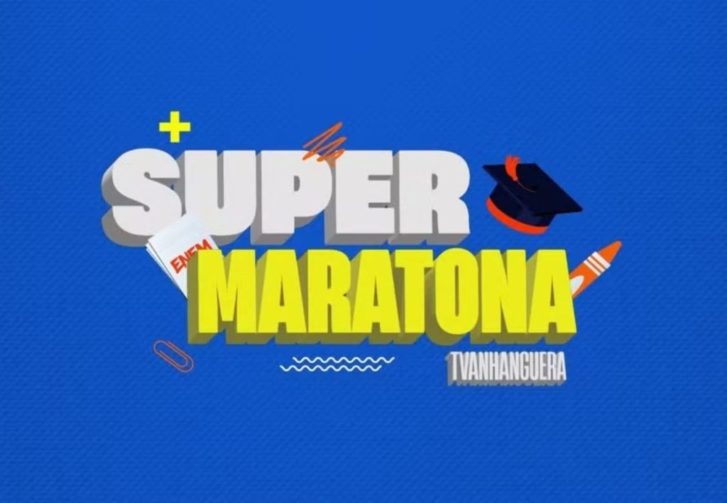 Reveja o 1º dia de aulas da Super Maratona para o Enem