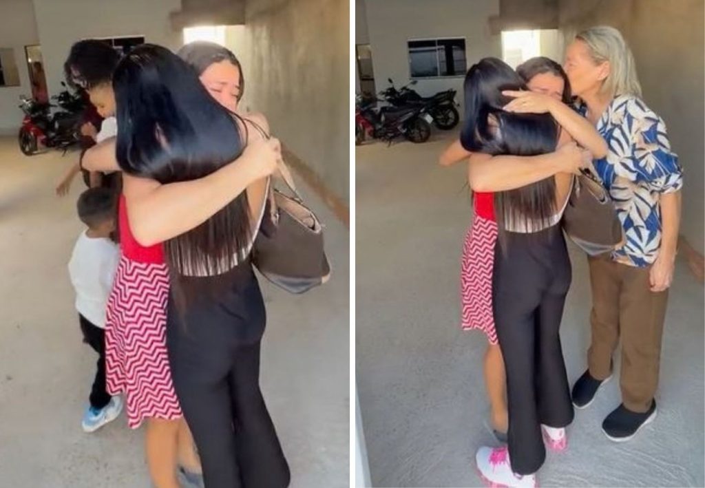 ‘Morria de saudades’, diz jovem que surpreendeu família após 10 anos na Espanha